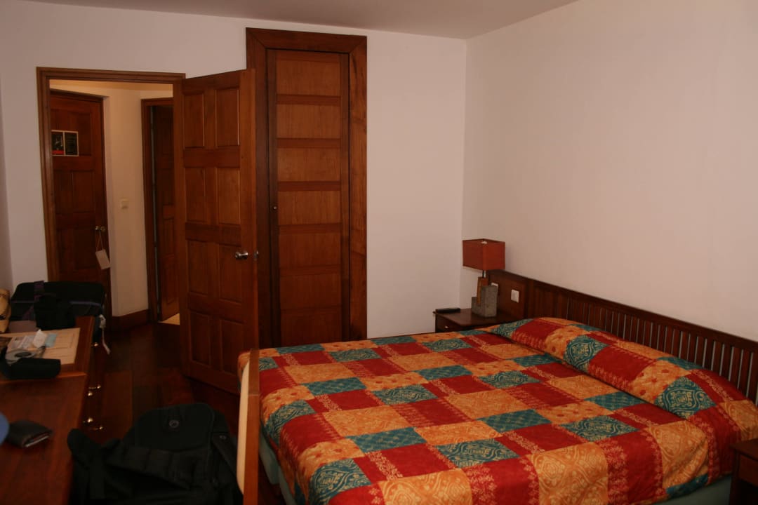 Blick vom Balkon Richtung Tür Hotel Palissandre