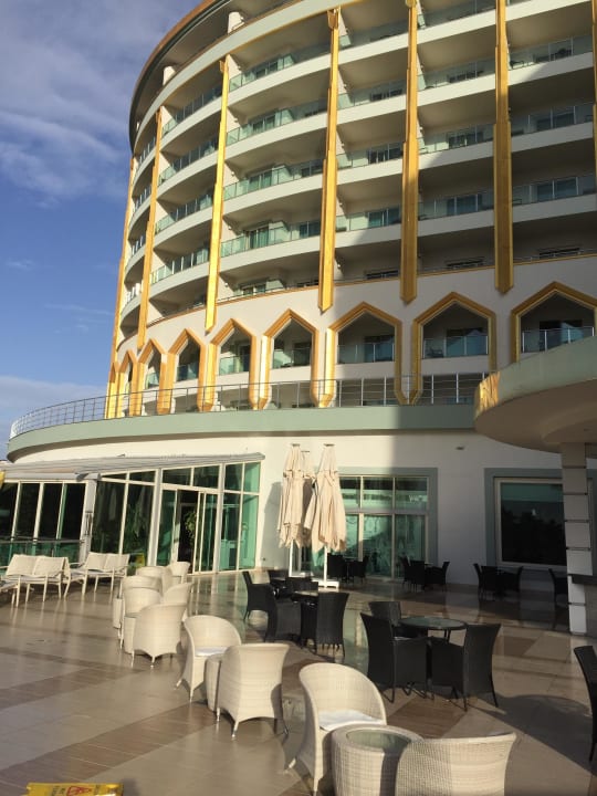 Auf der Terrasse Hotel Delphin Imperial