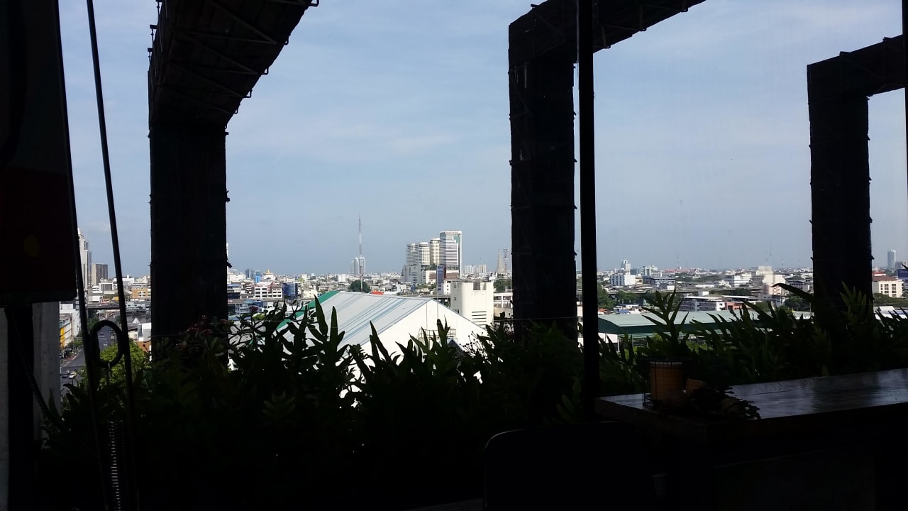 Ausblick andere Seite Siam@Siam Design Hotel Bangkok