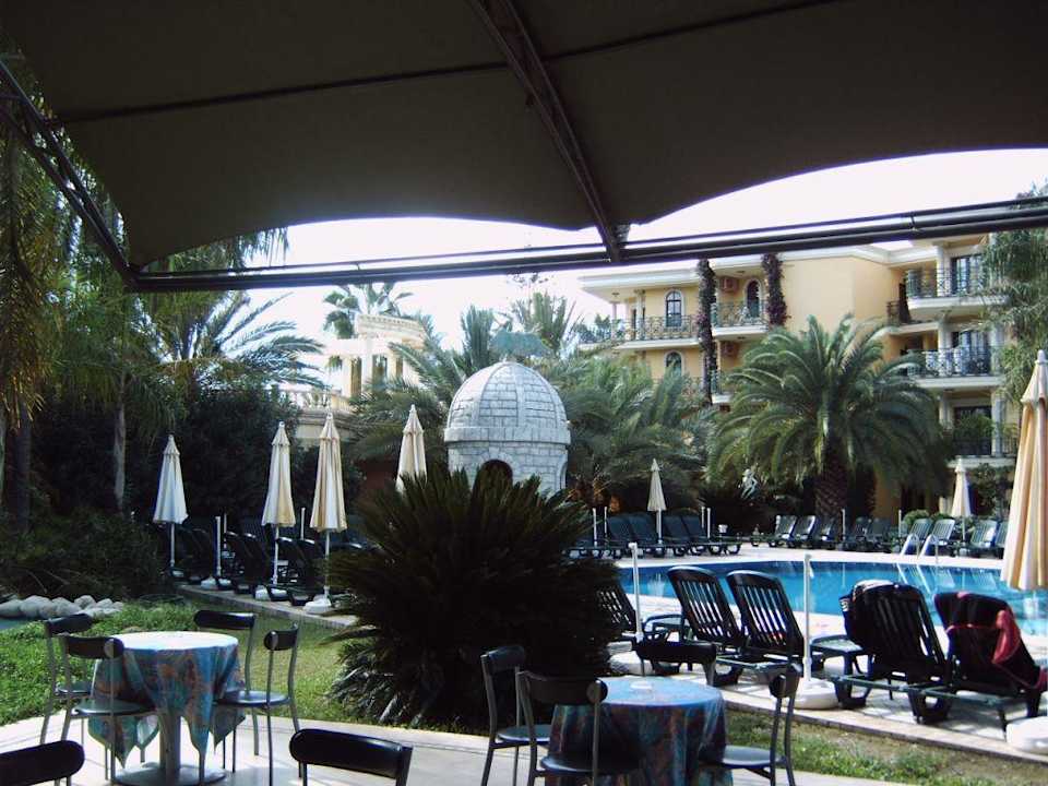 Ausblick von der Poolbar Hotel Yetkin