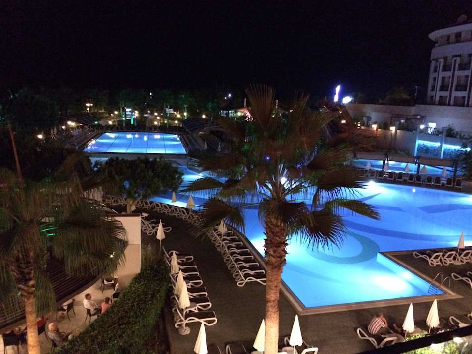 Schöner Ausblick aus dem Zimmer Aydinbey Kings Palace & Spa