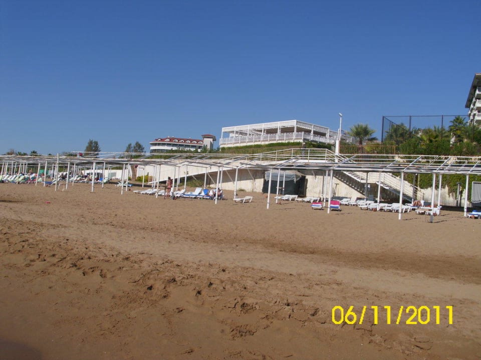 Blick auf die Strandbar Club Side Coast
