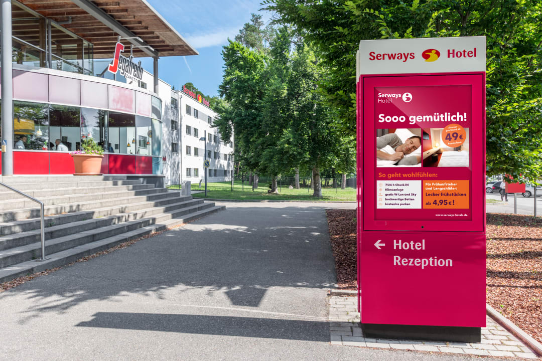 Außenansicht Serways Hotel Bruchsal West