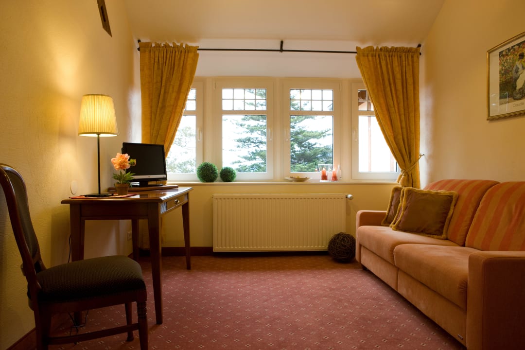 Pokój dzienny w apartamencie Villa Vital