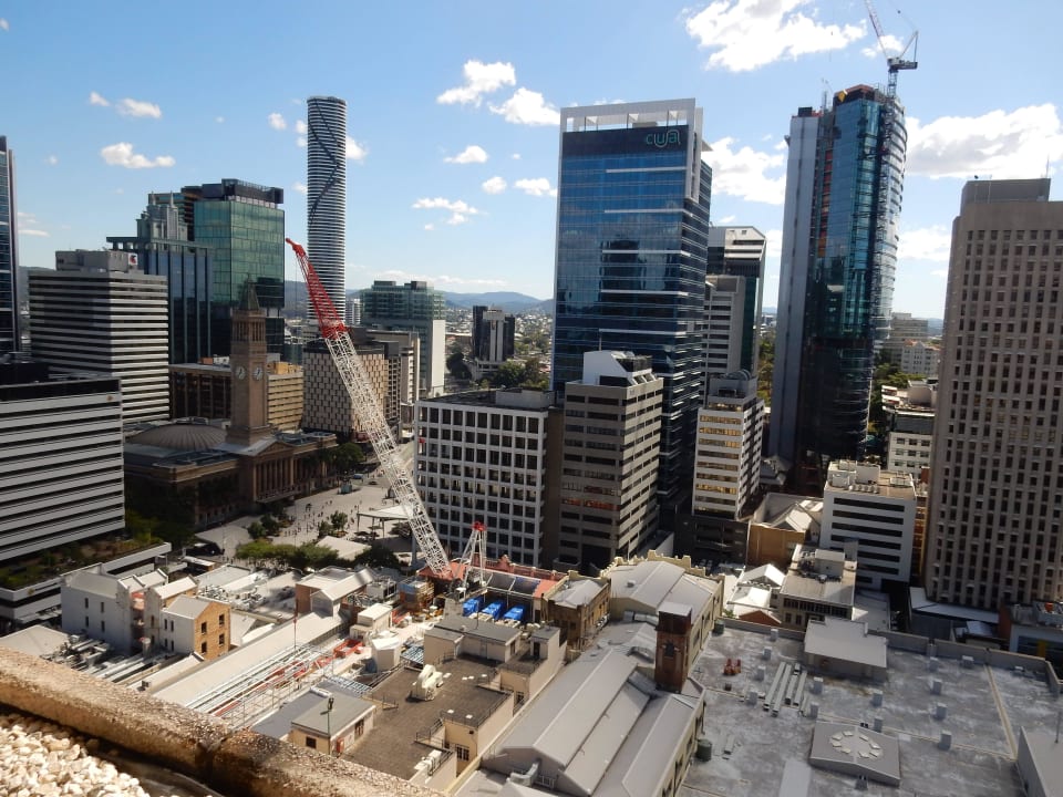 Ausblick aus dem Zimmer Hilton Brisbane