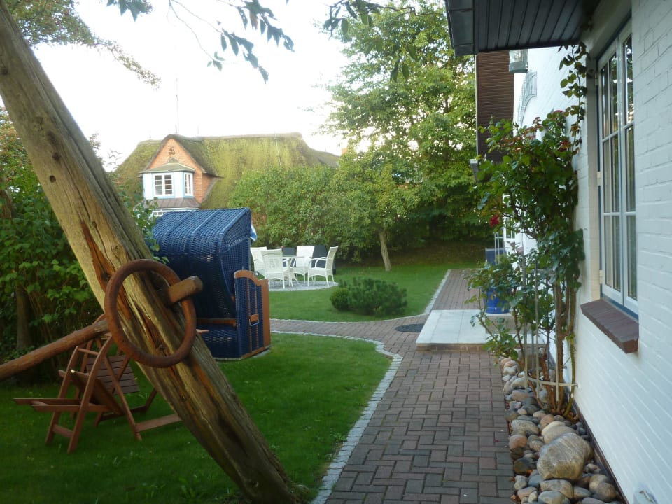 Schön angelegter Garten Hotel Ekke Nekkepenn