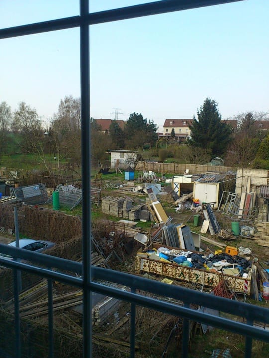 Leider kein schöner Ausblick Hotel Lindenberger Hof