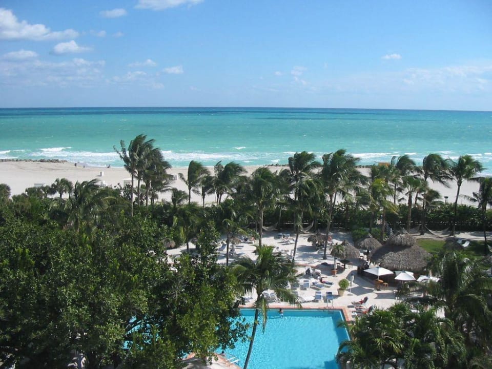 Ausblick aus unserem Zimmer The Palms Hotel & Spa