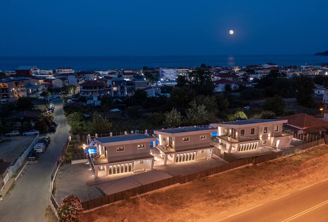 Außenansicht MySarti Villas Halkidiki