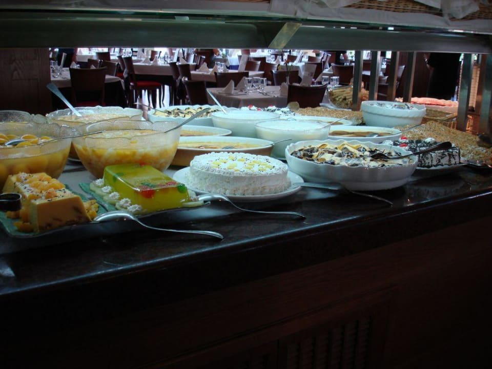 Nachtischbuffet blau punta reina