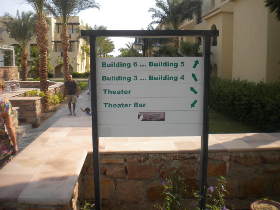 Ausführliche Beschilderung Stella Garden Resort & Spa, Makadi Bay