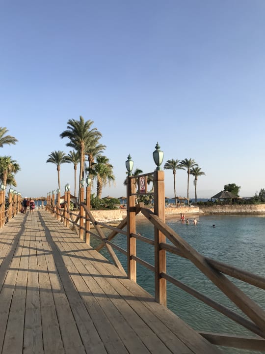 Brücke zur Insel Marriott Hurghada Beach Resort