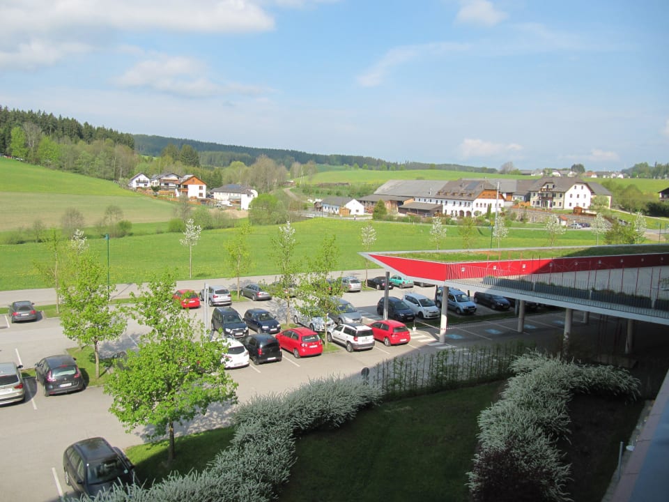 Blick vom Balkon v. Zim. 123 Spa Hotel Bründl