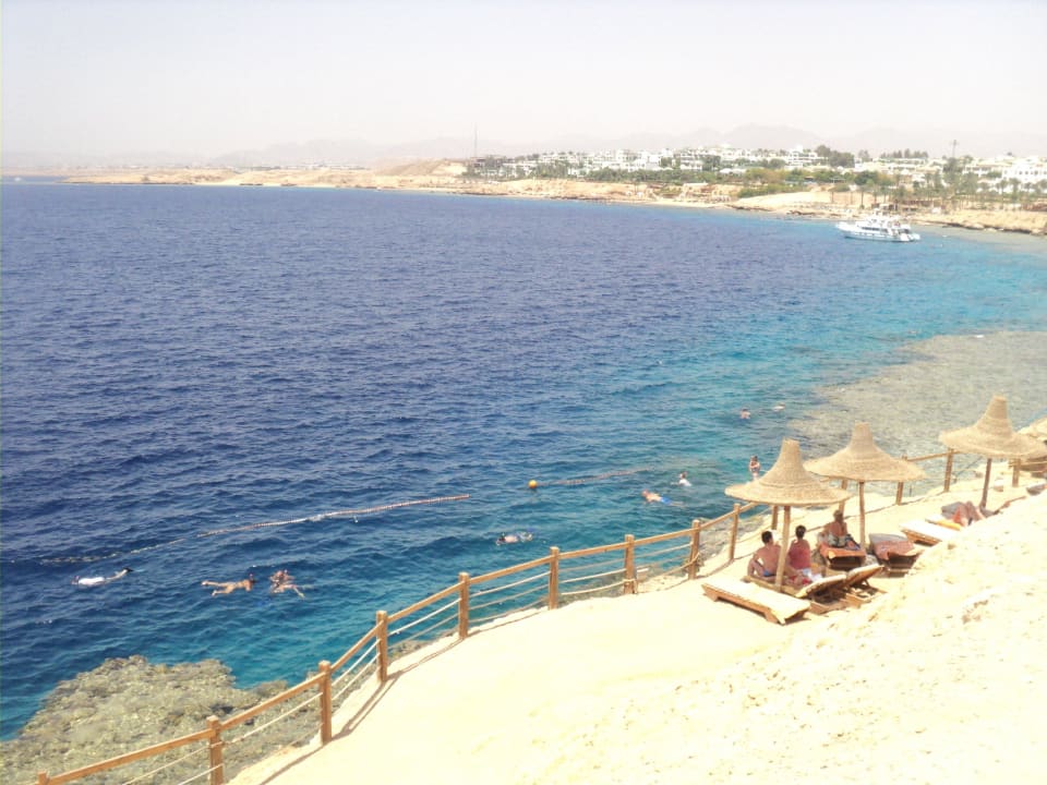 Strand und Blick aufs Meer Sharm Plaza