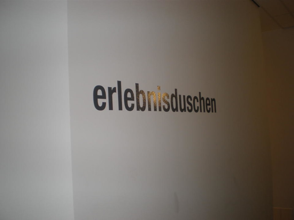 Erlebnisduschen hört sich gut an Friendly Cityhotel Oktopus