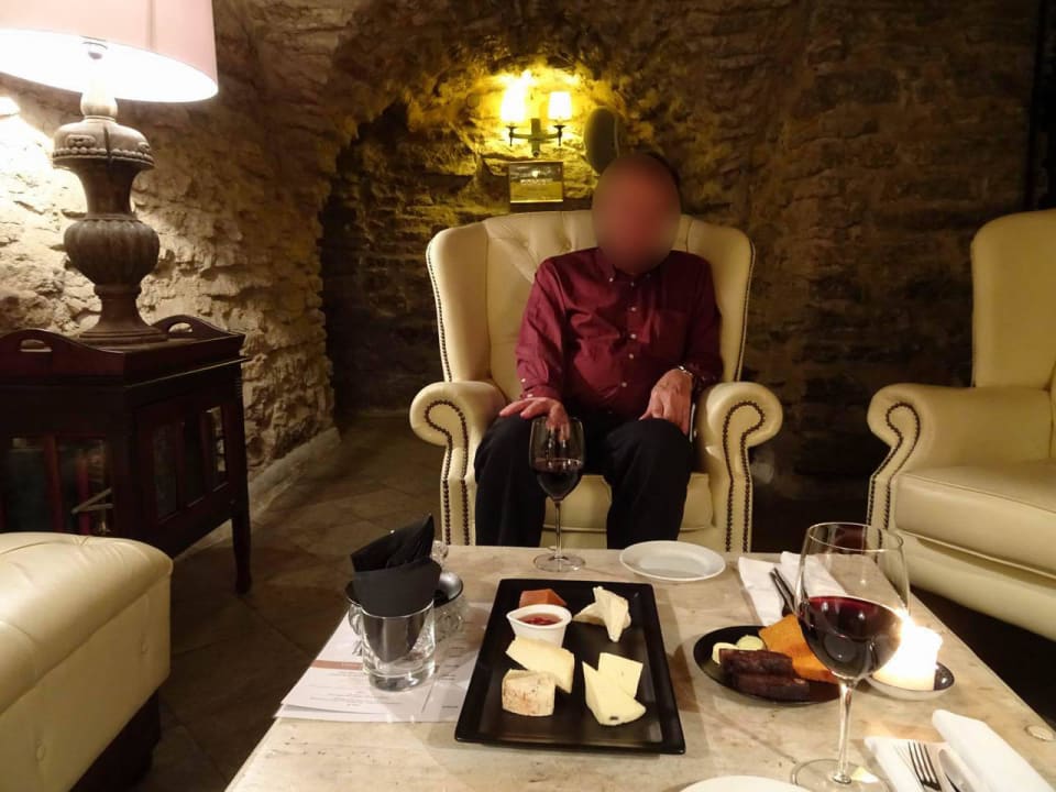 Cheese plate in the bar Schlössle Hotel