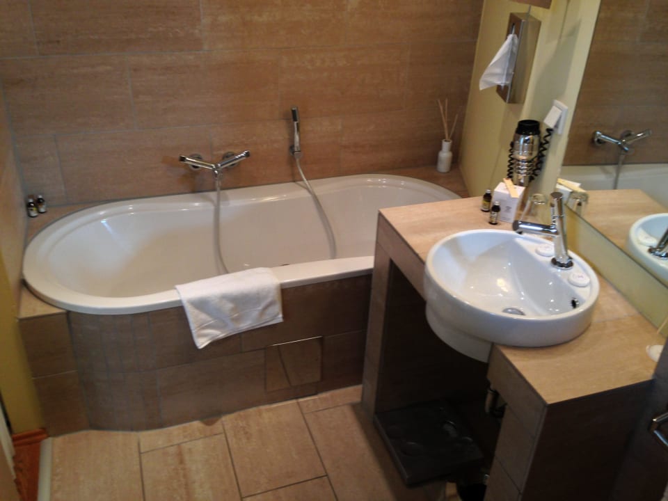 Badezimmer Hotel Relais & Chateaux Hanner