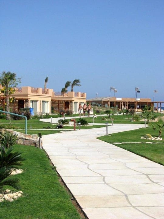 Wege zwischen Bungalows und Strand Shams Prestige Abu Soma-Adults Only