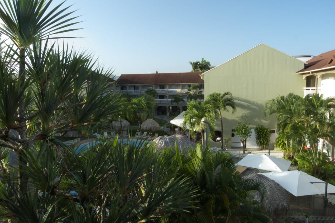 Végétations, piscine,  Hotel La Pagerie Trois Ilets