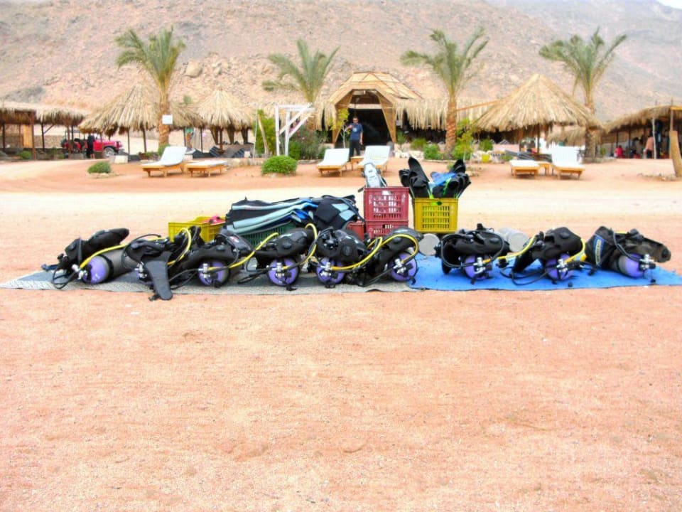 vor dem Tauchgang Happy Life Village