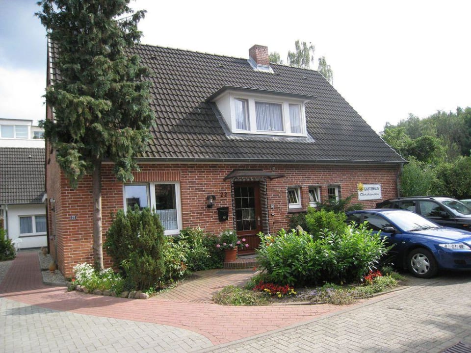 Gebäudekomplex Hotelzimmer Landhaus Appartmenthaus Christiansen