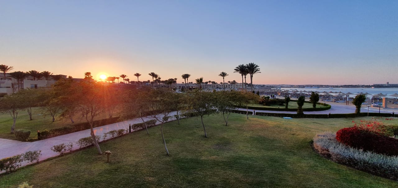 Ausblick Cleopatra Luxury Resort Makadi Bay