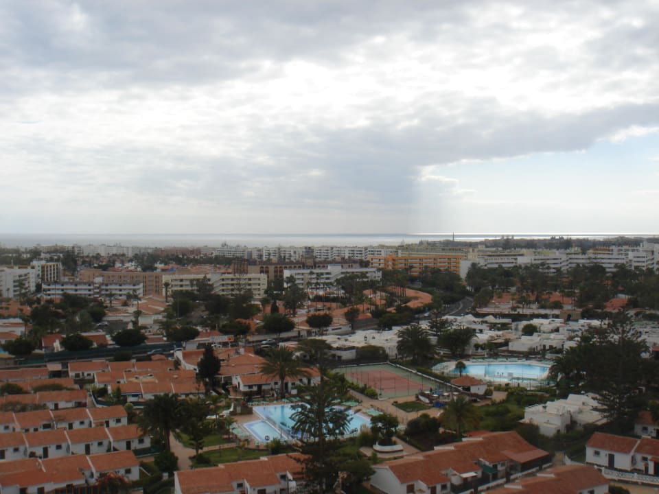 Ausblick aus der Terrasse Bull Eugenia Victoria & Spa