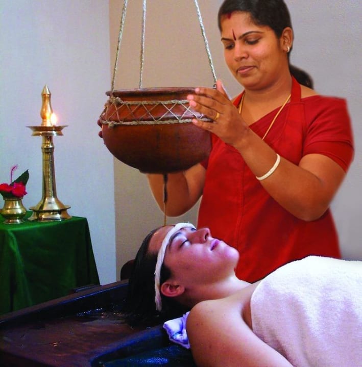 Sirodhara-Ayurvedic treatment New Ideal Panchakarma Centre