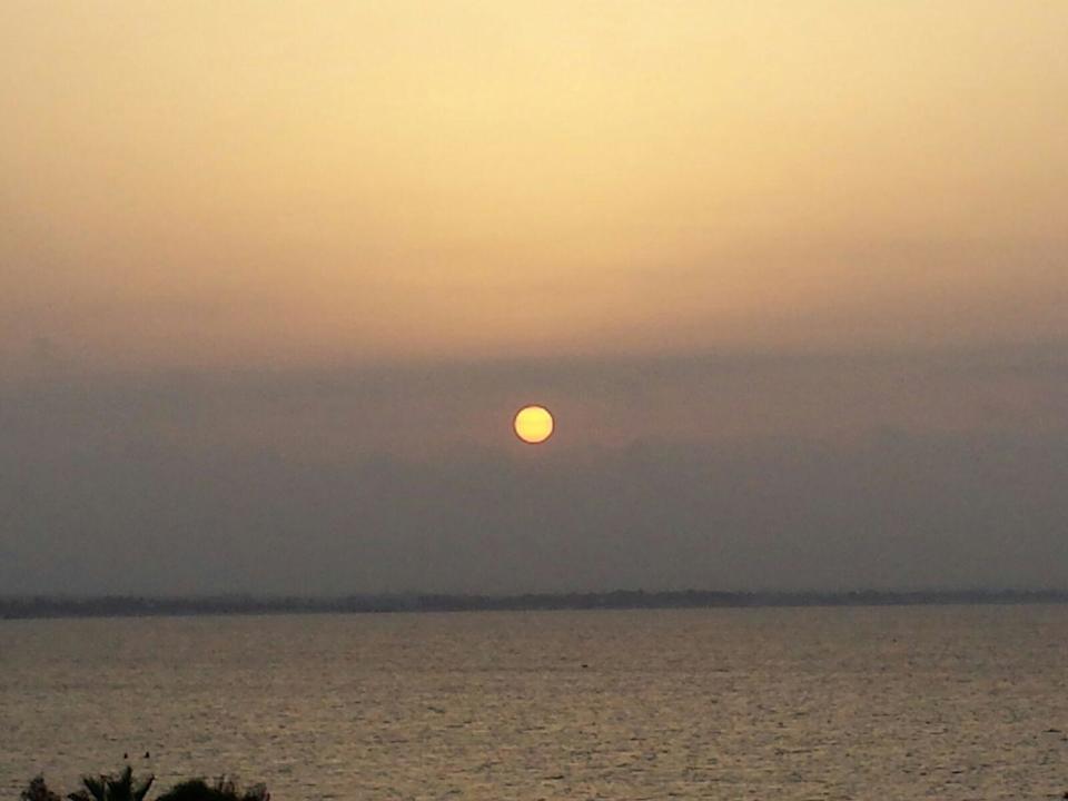 Sonnenuntergang Hotel Rosa Beach
