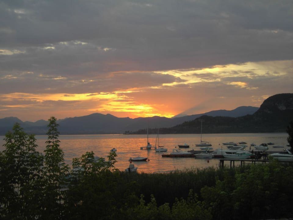 Sonnenuntergang Hotel Sportsman