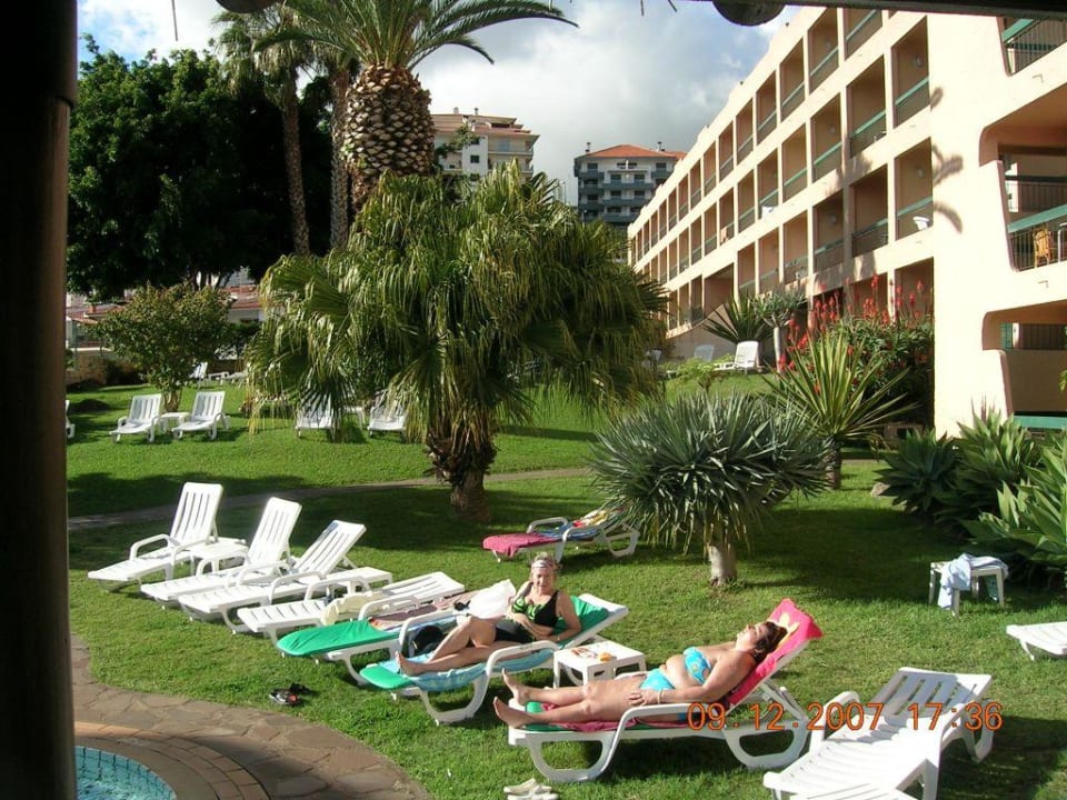 Ogród przy basenie Hotel Dom Pedro Garajau