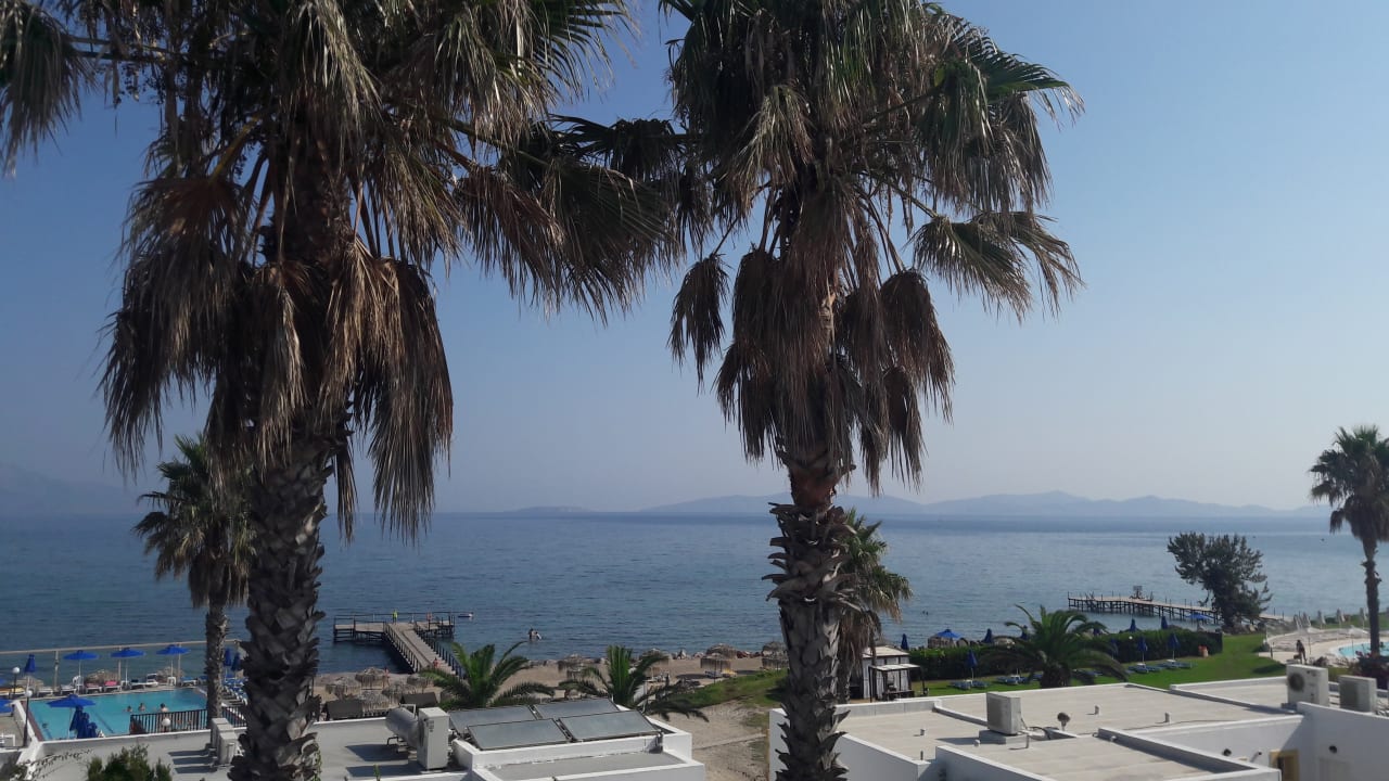 Ausblick Mastichari Bay Hotel