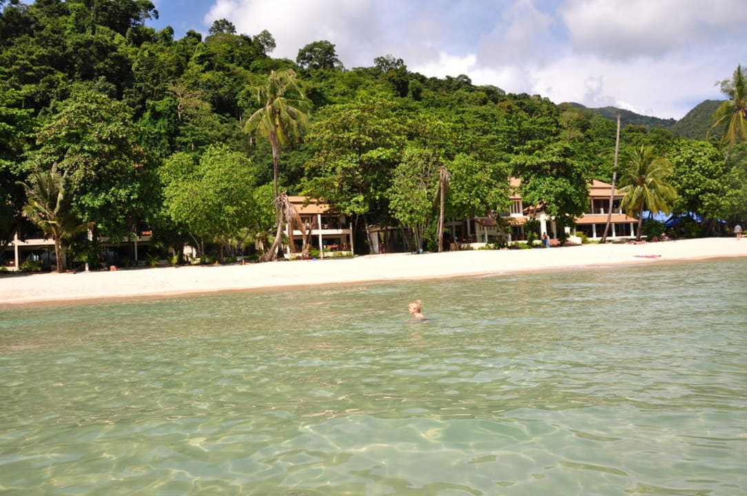Blick auf das Hotel vom Pool Hotel Siam Beach Resort