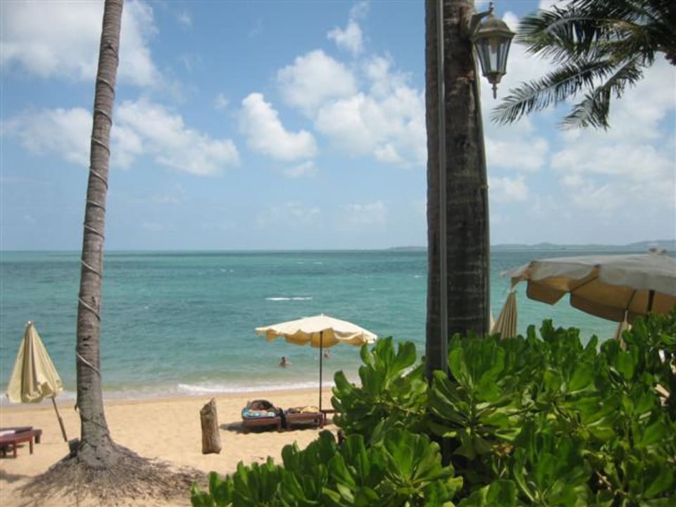 Blick aufs Meer vom Pool Pinnacle Samui Resort