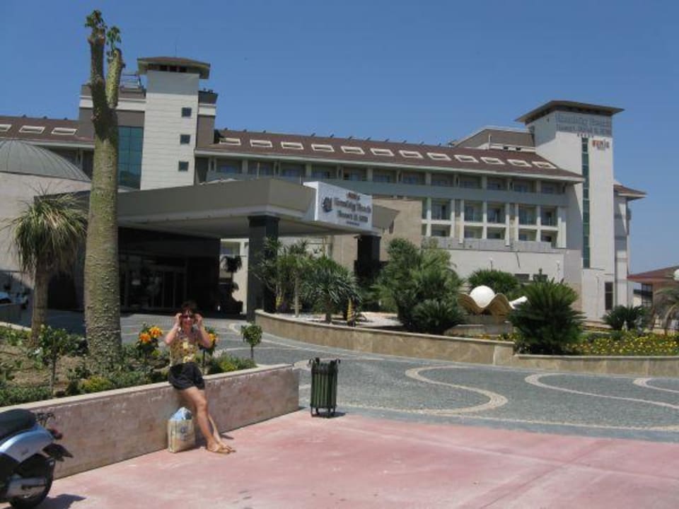 Eingangsbereich des Hotels Sunis Kumköy Beach Resort Hotel & Spa