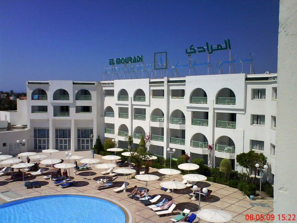 2. ruhigerer Pool Hotel El Mouradi Skanes Beach