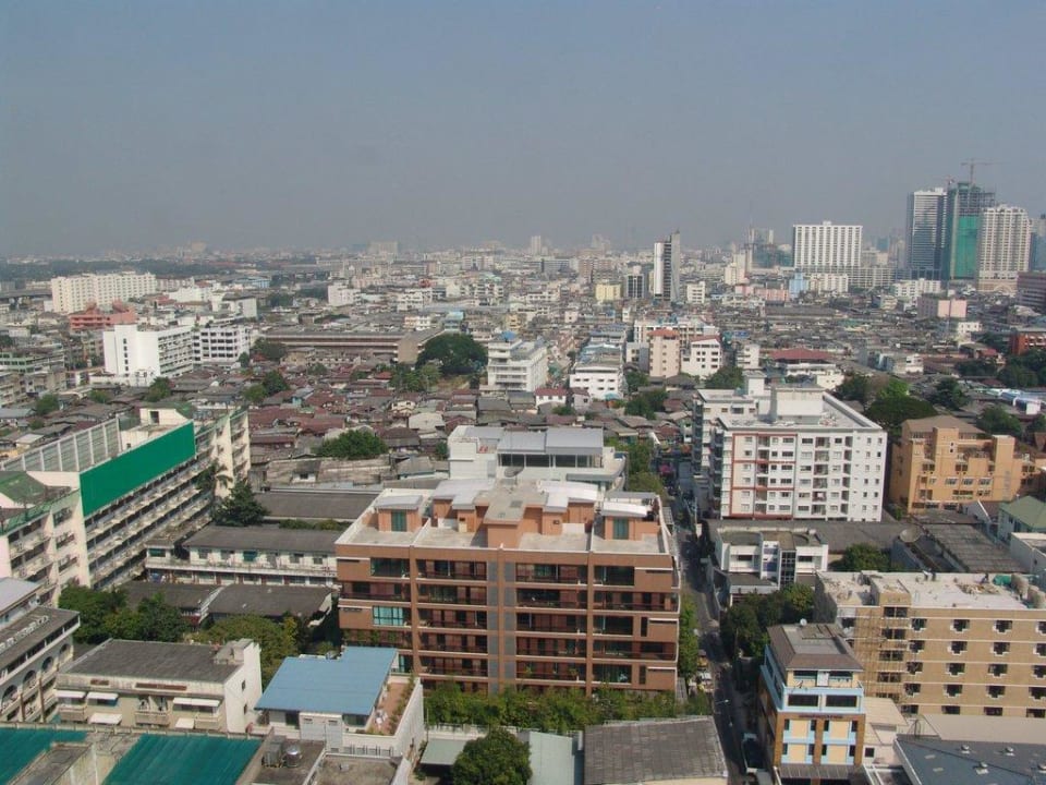 Blick aus Zimmer im 15. Stock Siam@Siam Design Hotel Bangkok