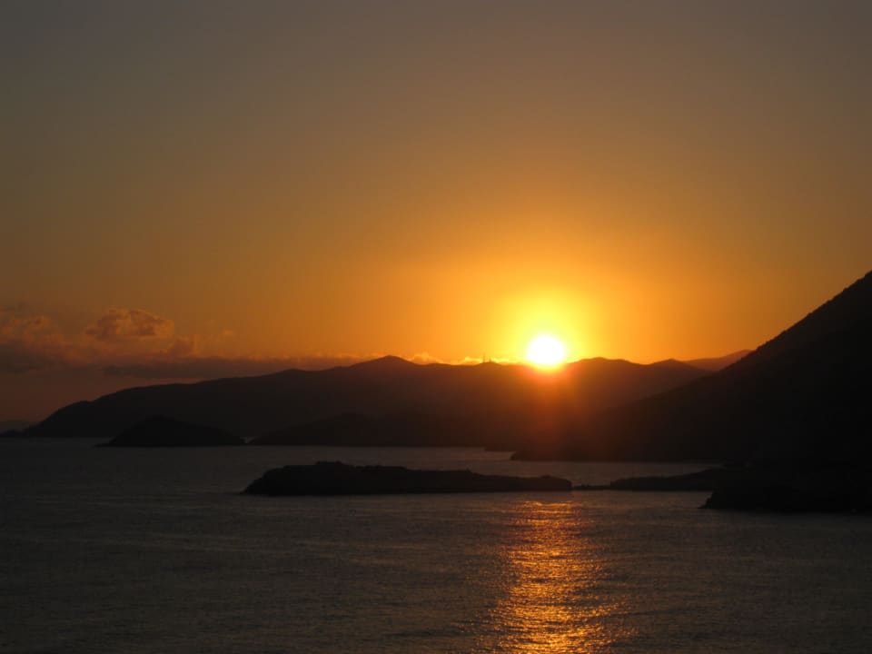 Sonnenaufgang von der Terrasse aus Bali Blue Bay Lifestyle