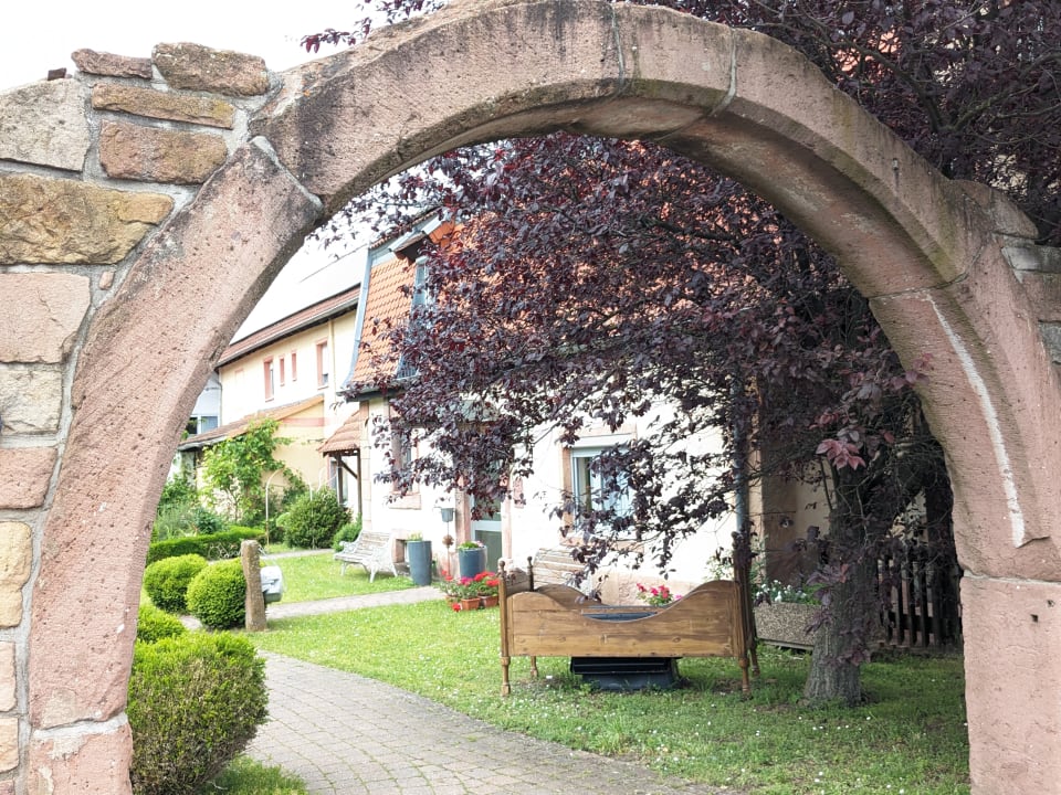 Gartenanlage Hotel Gutshof Ziegelhütte