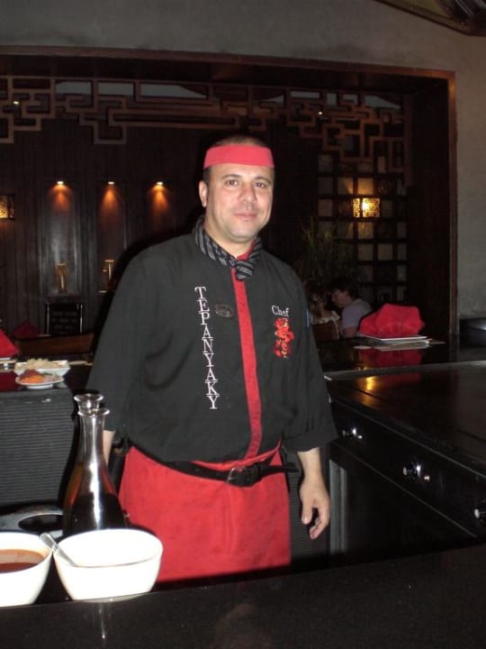Teppanyaki Koch SUNRISE Royal Makadi Resort