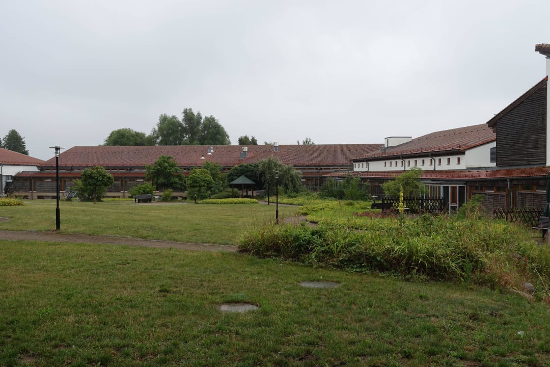 Blick auf den Innenhof Ferienland Salem