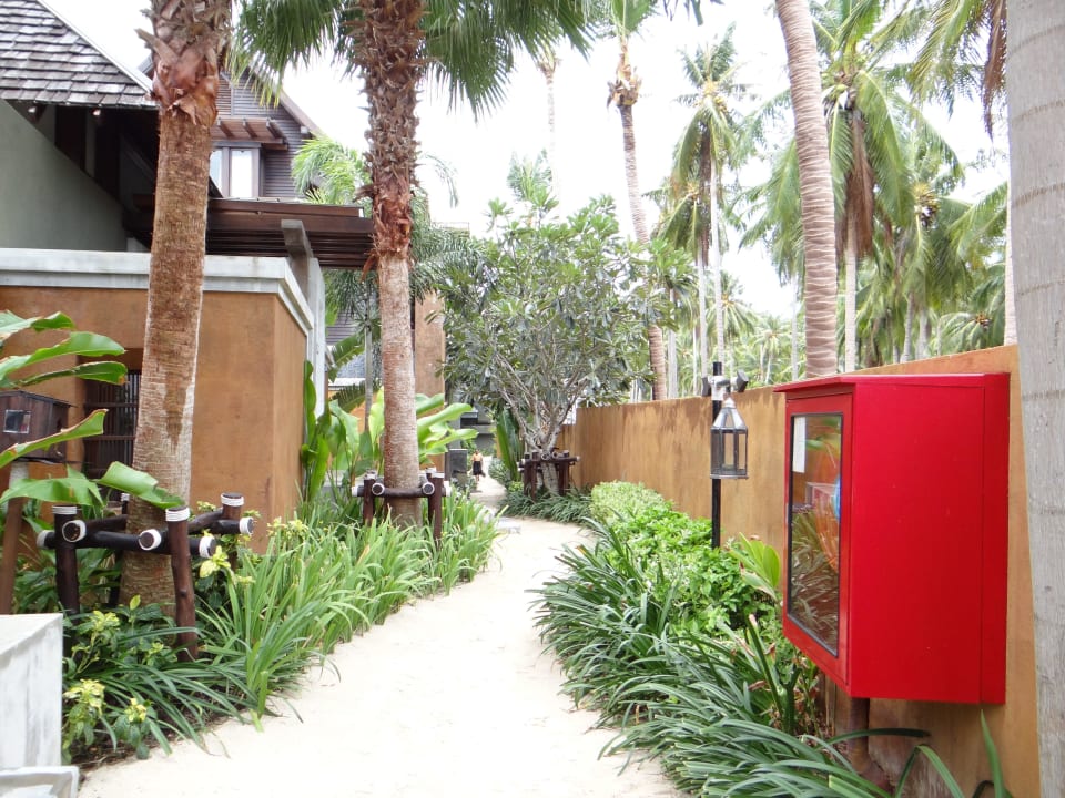 Weg zu den Zimmern Hotel Mai Samui Beach Resort & Spa
