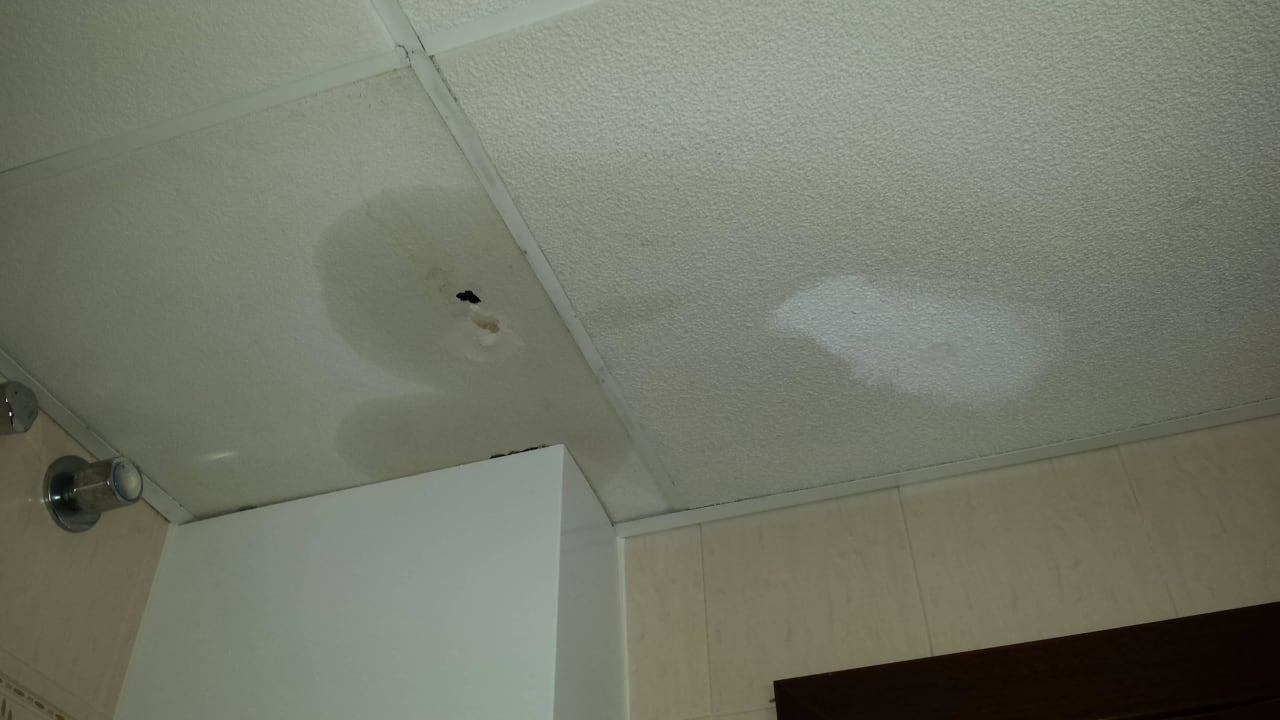 Zi. 435 - Loch vor der "Reparatur" The Sea Hotel by Grupotel - Adults only