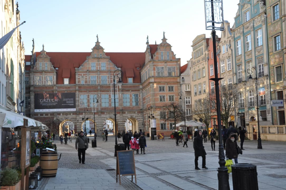 Langer Markt, direkt vom Hotel Hotel Radisson Blu Gdańsk