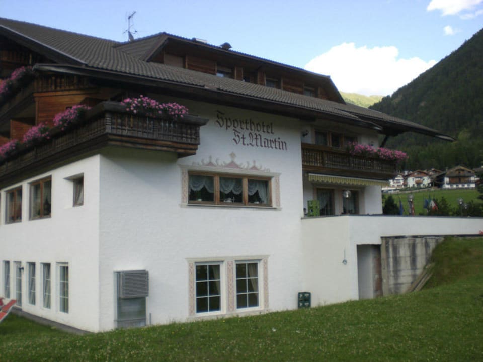 Ansicht vom Garten Martins Teamhouse