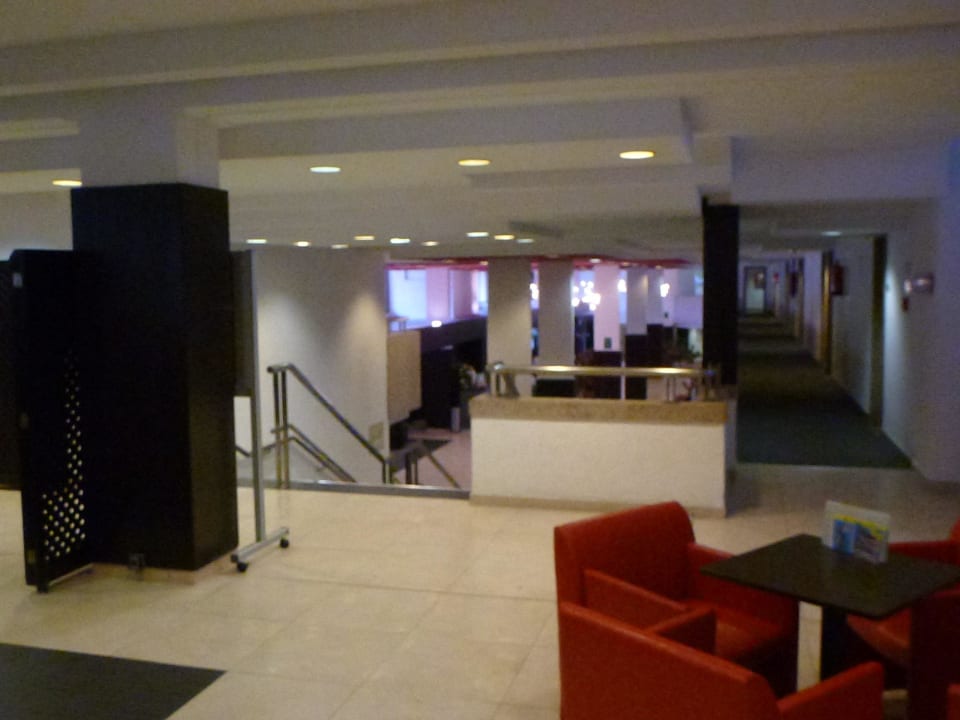 Sicht auf Rezeption blau punta reina