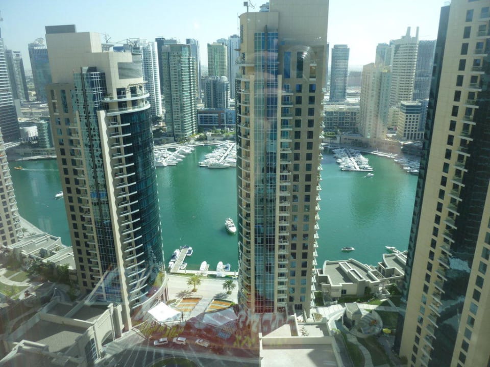 Ausblick vom Hotelflur Sofitel Dubai Jumeirah Beach