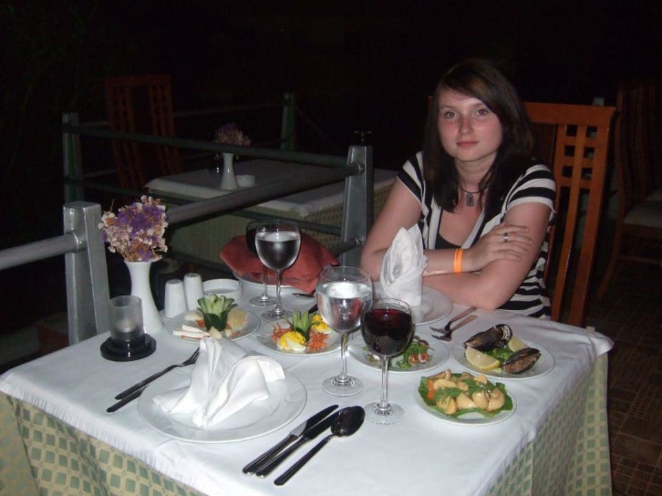 Im Fischrestaurant Hotel Club Paradiso