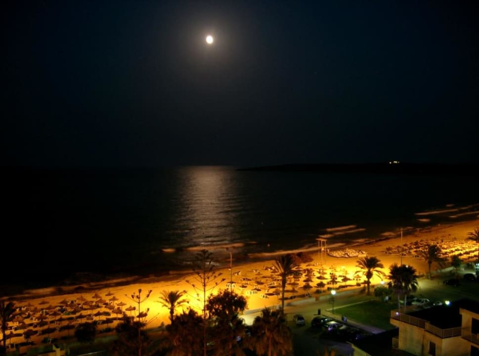 Strand bei Nacht CM Playa del Moro