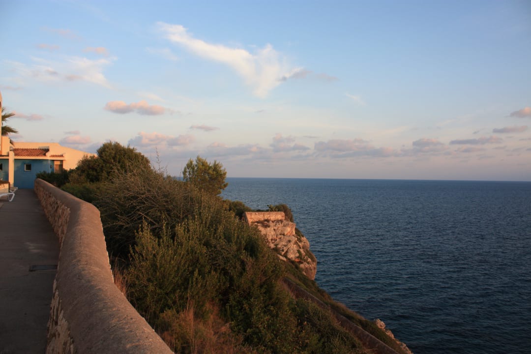 Ausblick vom Weg zum StranD blau punta reina